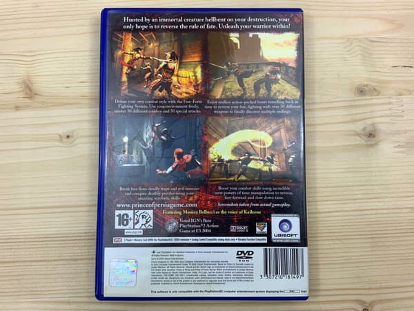 PRINCE OF PERSIA: WARRIOR WITHIN – Complete Set (WITHOUT THE PS2 GAME)