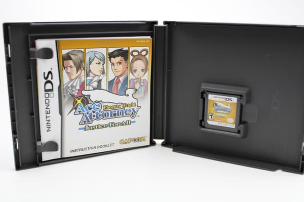 Phoenix Wright: Justice for All – Nintendo DS boxed version