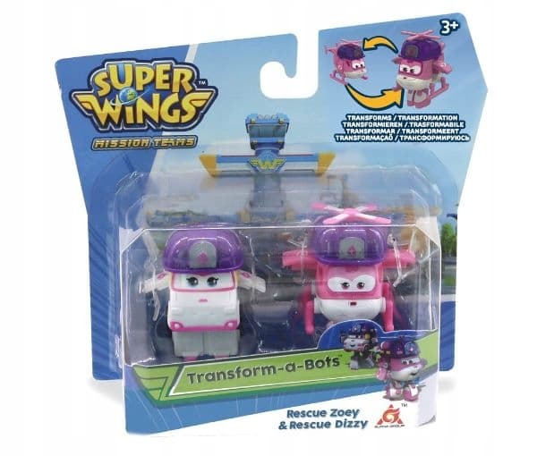 SUPER WINGS: FRUNIA, DIZZY AND ZOEY’S TRANSFORMING PLANE