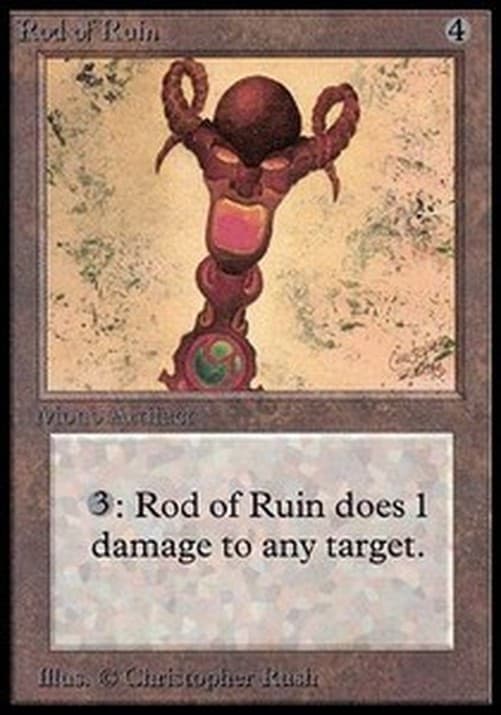 Magic: The Gathering Rod of Ruin
