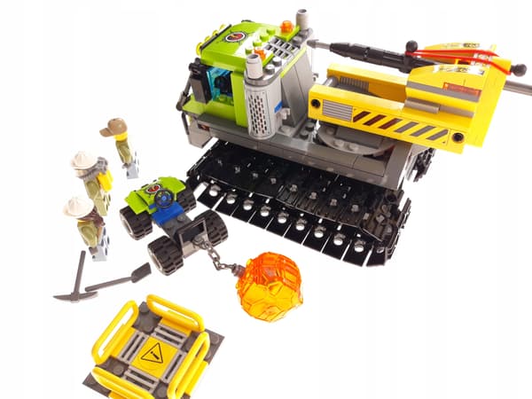 Lego City 60122 Volcano Crawler