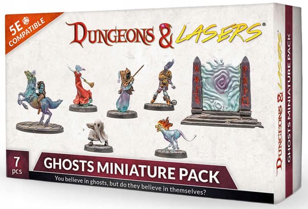 Ghosts Miniature Pack – tabletop RPG battle games
