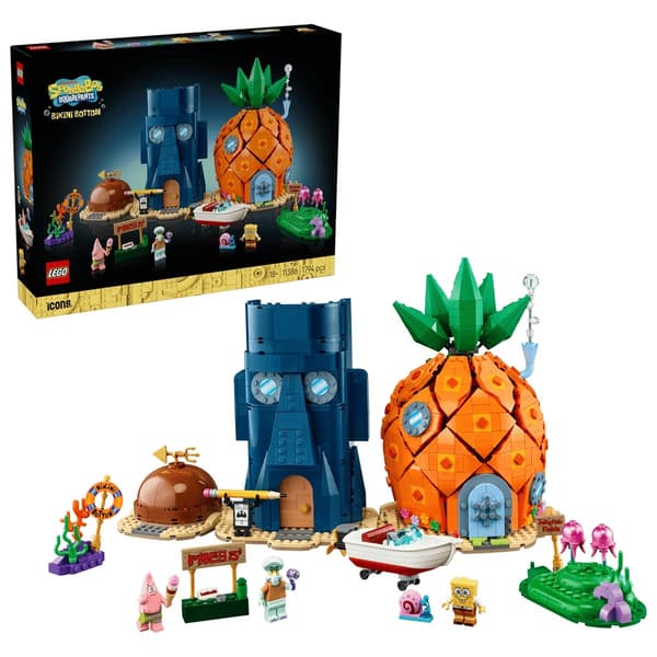 LEGO ICONS 11386 SpongeBob SquarePants: Bikini Bottom
