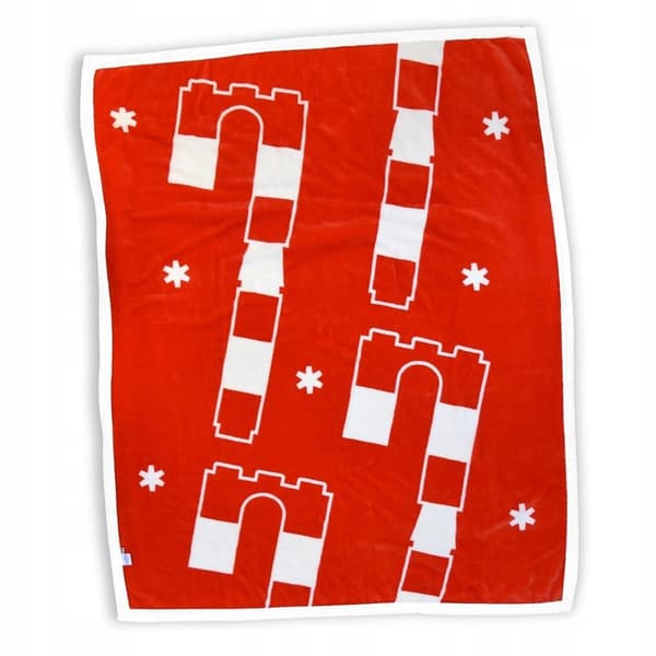 LEGO Christmas Fleece Blanket