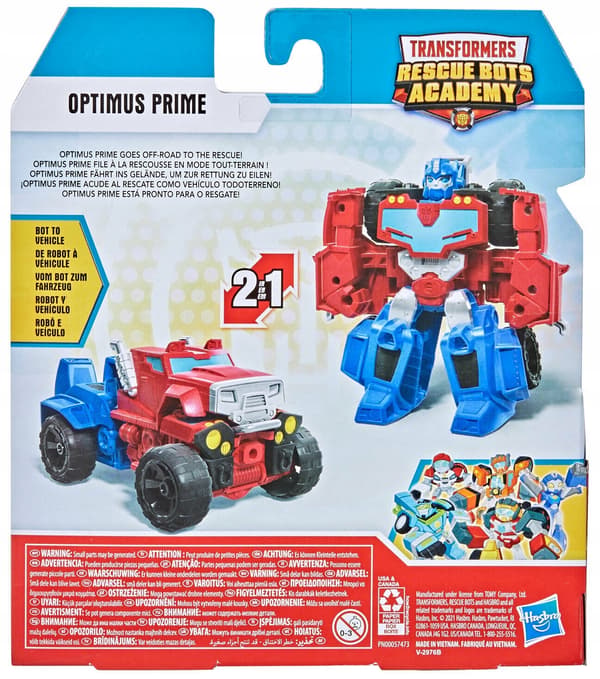 Transformers Rescue Bots Optimus Prime figurine