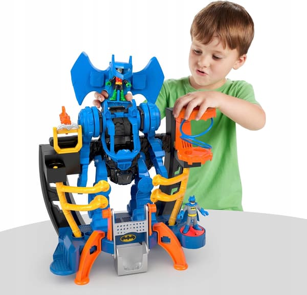 DC SUPER FRIENDS BATMAN ROBOT COMMAND CENTRE SET + 2 FIGURES HML02