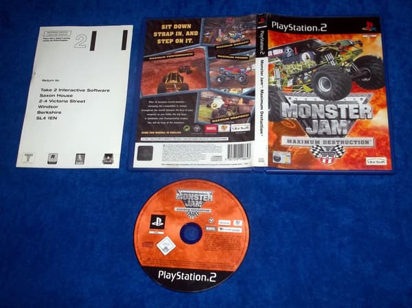 Monster Jam: Maximum Destruction for the PlayStation 2 (PS2) #6676