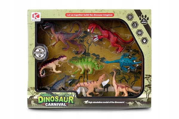 Dinosaurs, 8-piece set