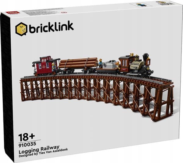 LEGO BrickLink 910035 Wooden Railway Set