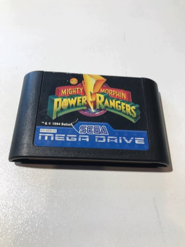 MIGHTY MORPHIN POWER RANGERS SEGA MEGA DRIVE