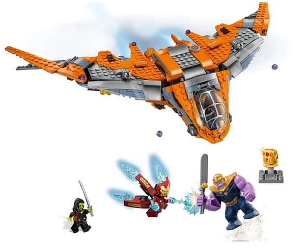 Lego figure @@@ GAMORA + WEAPON @@@ from set 76107