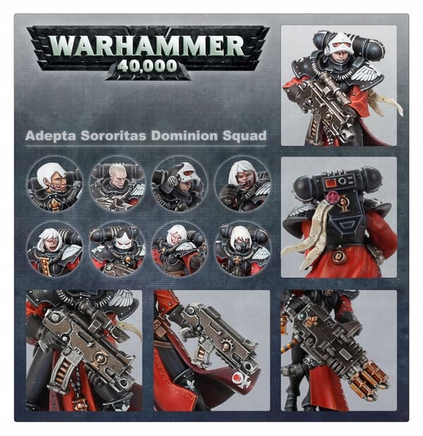Games Workshop Warhammer 40,000 Adepta Sororitas Battle Set