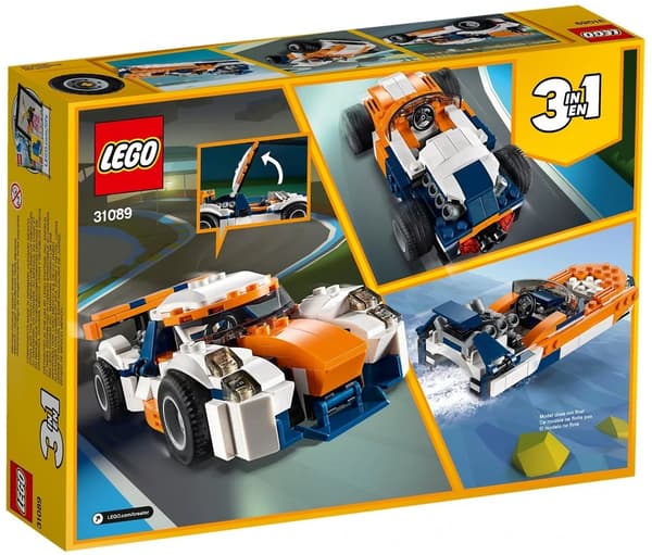 Lego Creator 3-in-1 Solar-Powered Race Car 31089