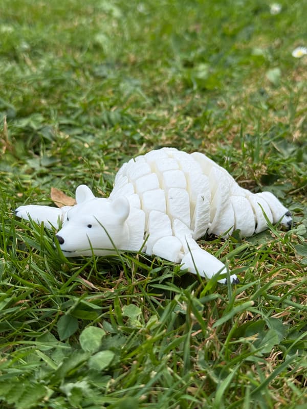 3D Polar Bear – Segmented Ice King, a great gadget, a gift