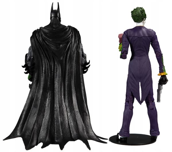Batman vs Joker Arkham DC Multiverse Figurine Set