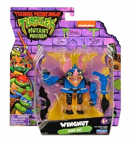 Teenage Mutant Ninja Turtles: Mutant Mayhem 4-inch Wingnut Basic Action Figure