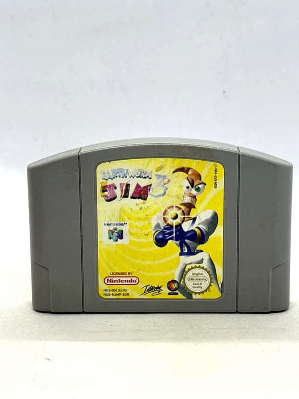 Earthworm Jim for Nintendo 64 (the game itself)