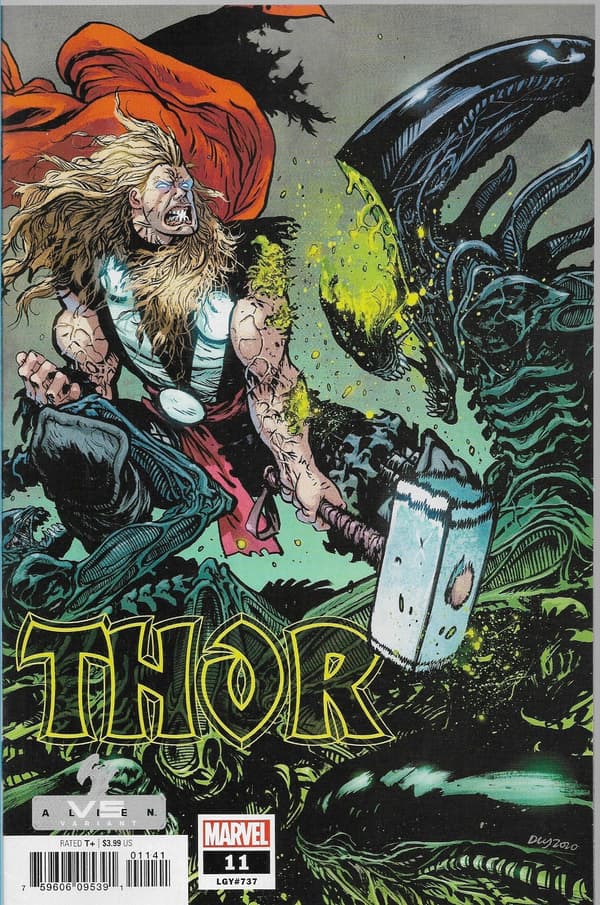Marvel Thor Comic 11/2021 (English) Alien Variant