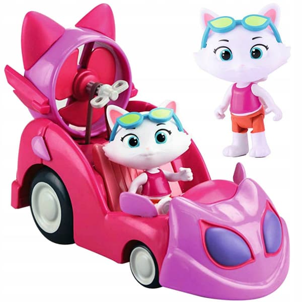Figure 44: Milady’s Cats in a Smoby Cabriolet