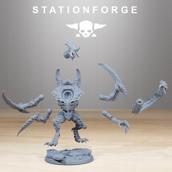 Xenarid Nyxar #2 – Station Forge – 3D printing