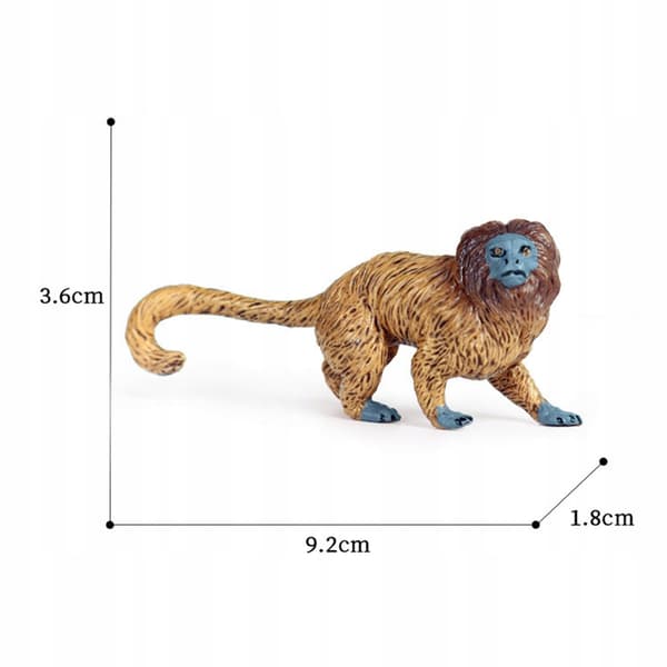 Simulation Chimpanzee Figurine Educational Toy Orangutan Model Action Style D