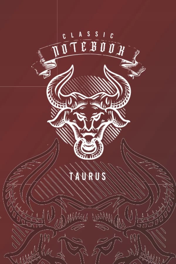 notebook: classic zodiac sign 6x9 120-page notebook