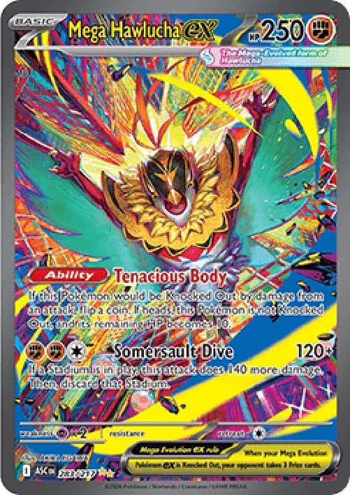 Pokemon Mega Hawlucha ex