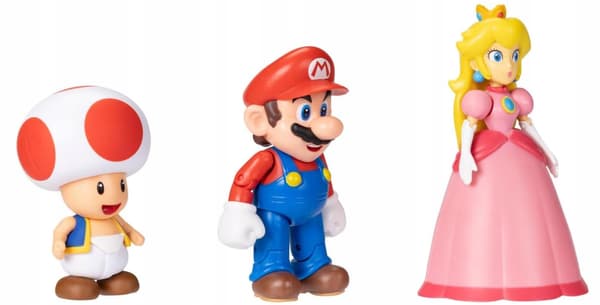 Super Mario – Set of 3 figures – 10 cm – 20076