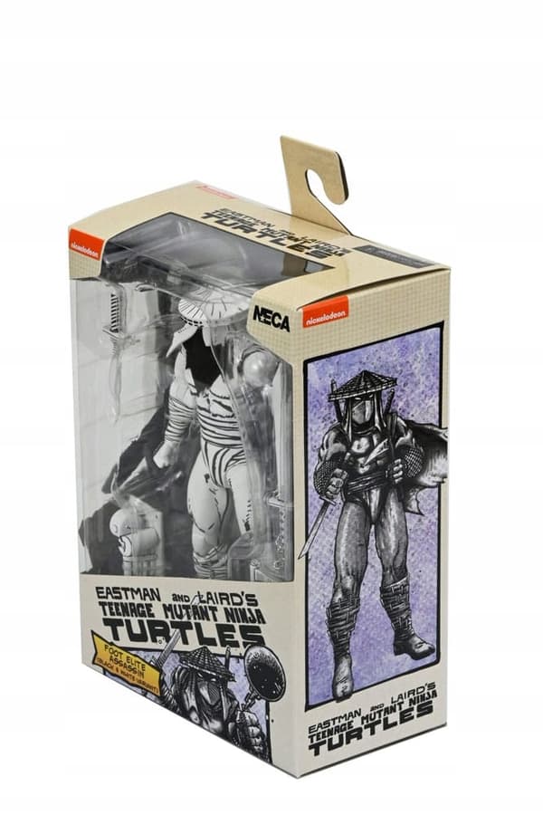 TMNT Foot Assassin Action Figure, 18 cm, White and Black – Mirage Studios