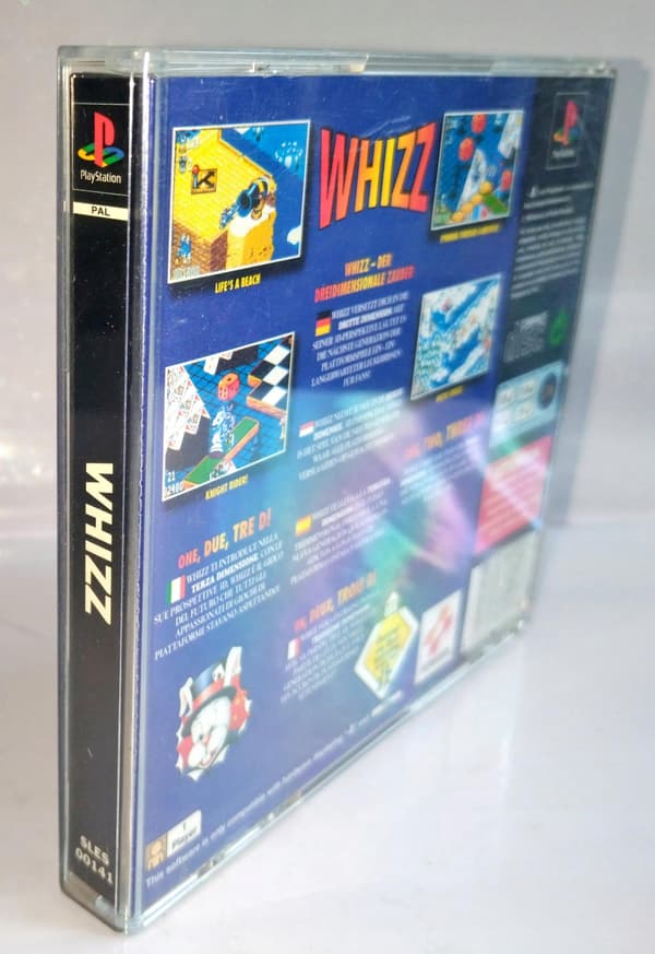 WHIZZ game for Sony PlayStation (PSX) – READ THE DESCRIPTION!!