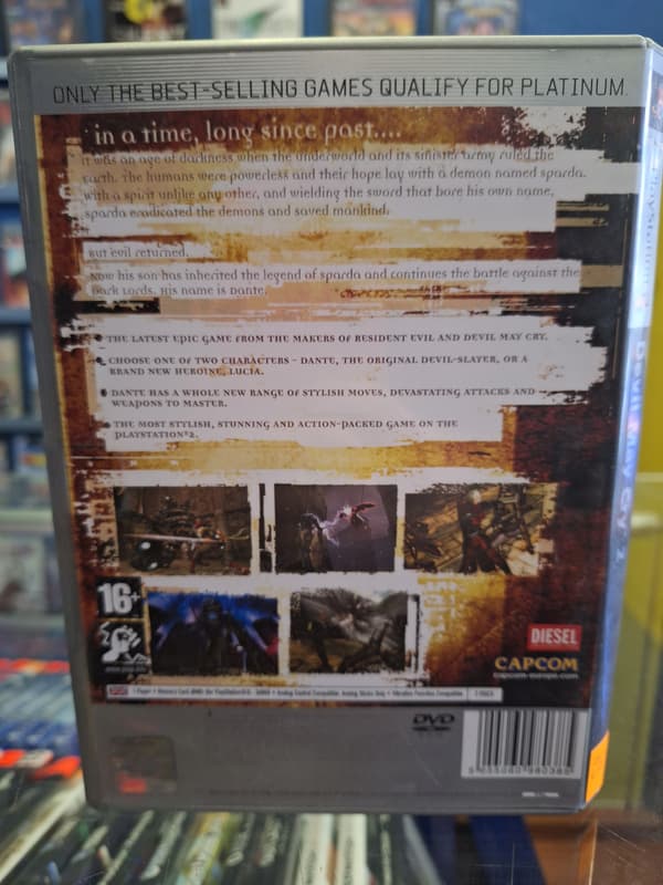 Devil May Cry 2 PS2, BDB, CentrumGrania