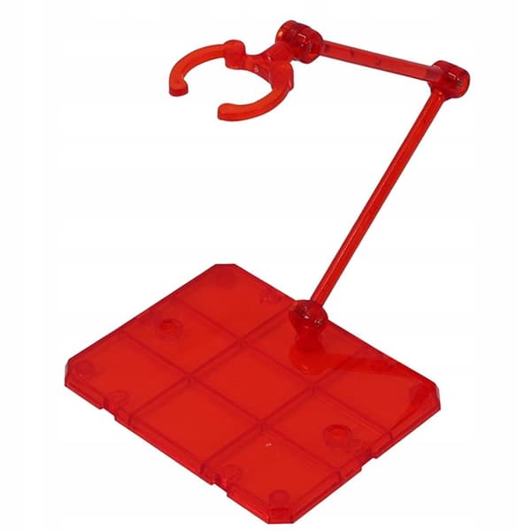 Plastic Hobby Robot Figure Model Display Stand – Compatible with RG 1/144 Red