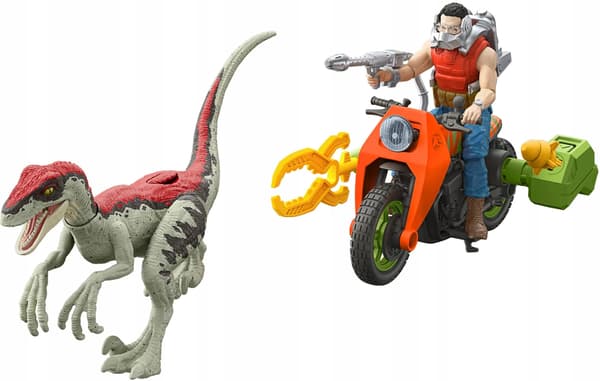 JURASSIC WORLD DINOSAUR '93 Classic Dennis Nedry set
