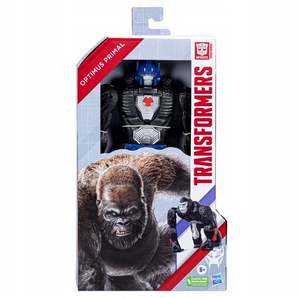 TRANSFORMERS AUTHENTIC AUTO ROBOT FIGURINE – OPTIMUS PRIMAL, 27 CM, 2-IN-1, F3745