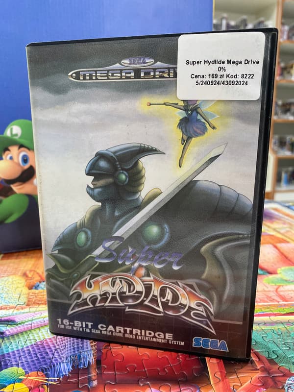 The Super Hydlide game for the Sega Megadrive