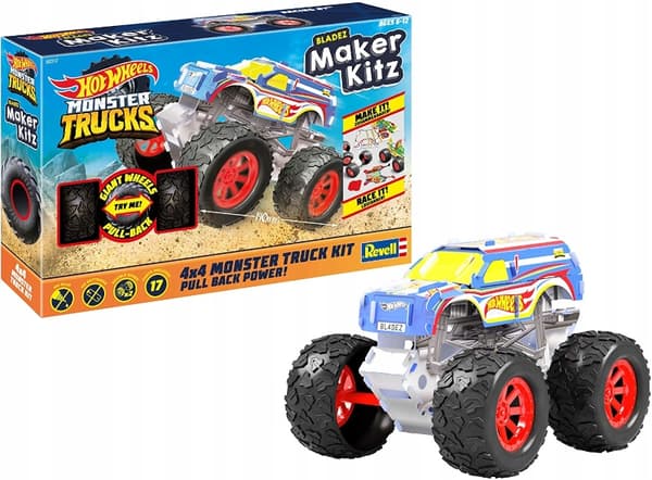 Hot Wheels Maker Kitz Monster Trucks 225-5780