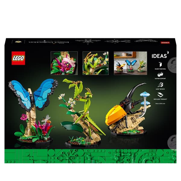 LEGO Ideas 21342 Insect Collection: Beetle, Butterfly, Mantis