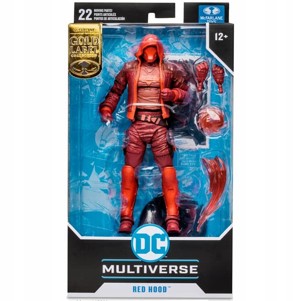 Red Hood (Gold Label) figure from the DC Multiverse range