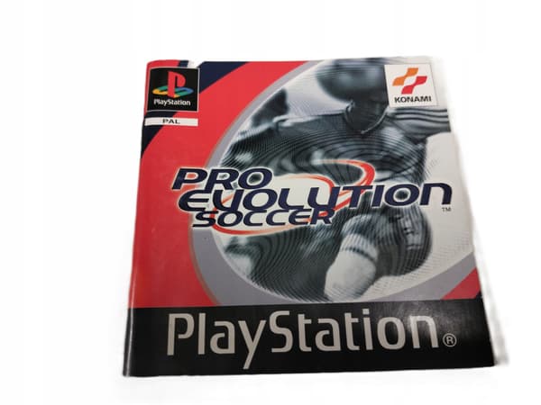 PRO EVOLUTION SOCCER PSX ENG BOOKLET / MANUAL