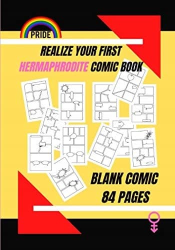 CREATE YOUR FIRST HERMAPHRODITE COMIC BOOK: YOUR OWN COMIC BOOK (BLANK C