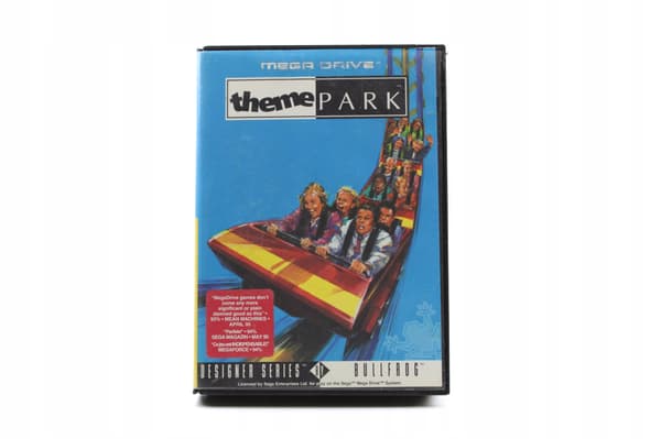 Theme Park game for the Sega Megadrive