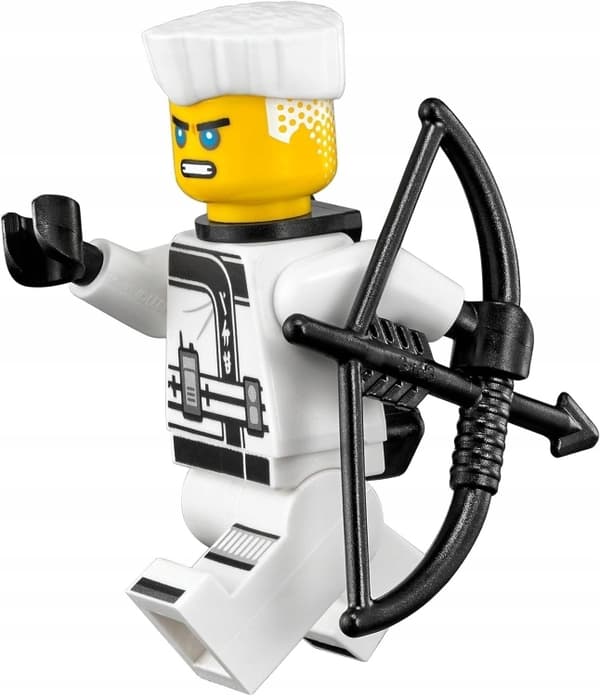 Lego figure @@@ ZANE njo0319 + BOW @@@ from set 70617