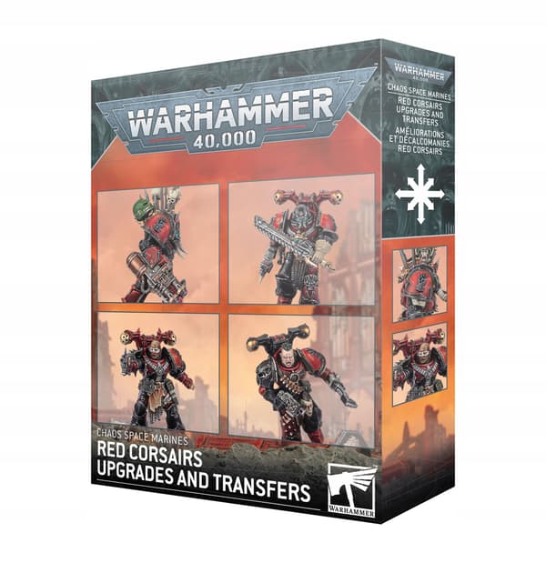 CHAOS SPACE MARINES RED CORSAIRS UPGRADES & TRANSFERS
