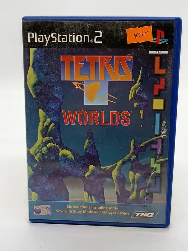 PS2 game: TETRIS WORLDS for Sony PlayStation 2 (PS2)