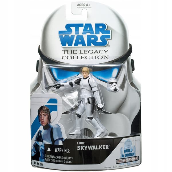 Luke Skywalker (Stormtrooper) figurine from The Legacy Collection series