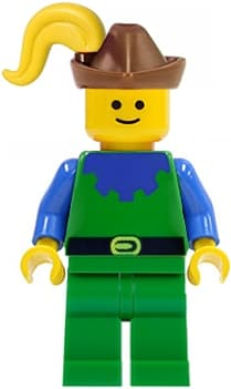 Lego Castle cas135 Forestman FIGURINE U