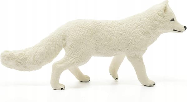Schleich 14805 Arctic Fox, Wild Life, miniature, 4 cm