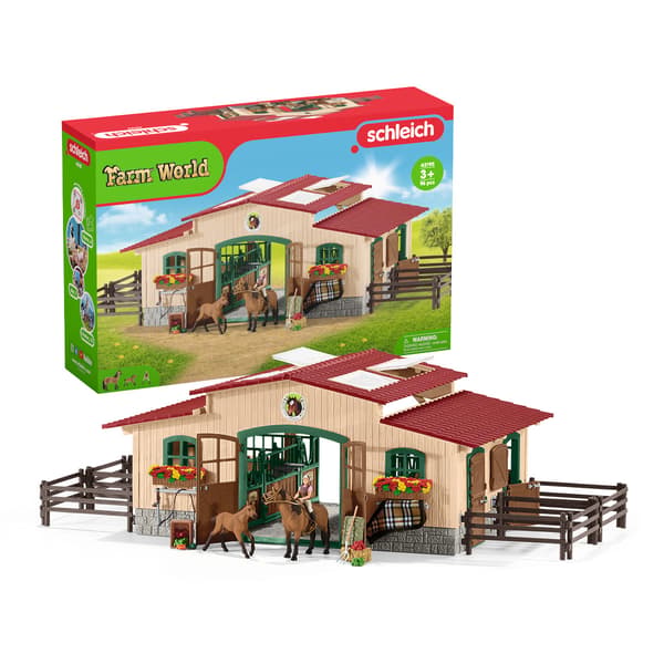 Schleich Horse Stable with Accessories 42195