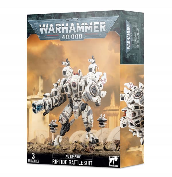 Warhammer 40 000 Xv104 Riptide-stridsdräkt