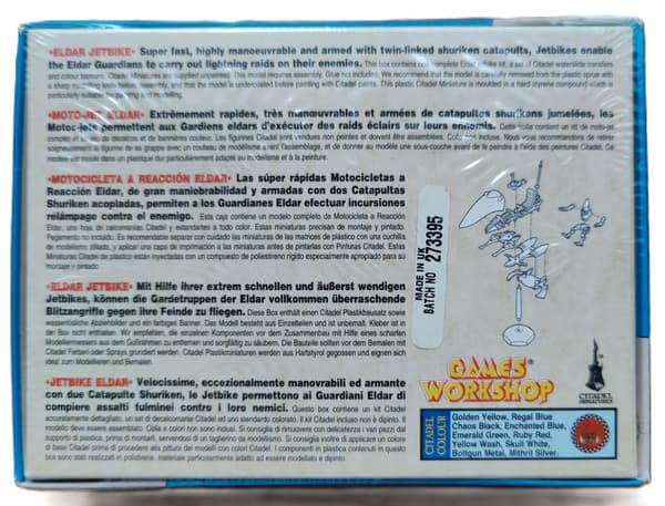 Warhammer 40,000 Eldar Jetbike – a one-off from 1993